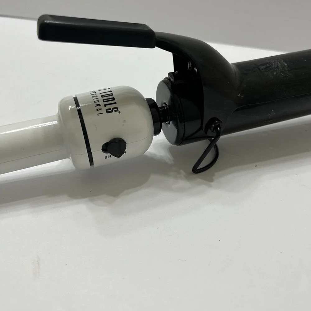 Hot Tools Professional Nano Ceramic Curling Iron Rheostat Control Dial Up To 430